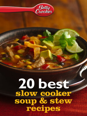 cover image of 20 Best Slow Cooker Soup & Stew Recipes